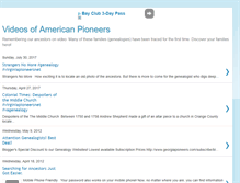 Tablet Screenshot of ancestorvideos.blogspot.com