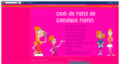 Desktop Screenshot of clubdefansdecandaceflynn.blogspot.com
