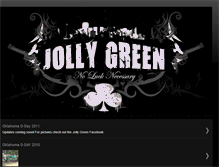 Tablet Screenshot of jollygreenpaintball.blogspot.com