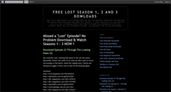 Desktop Screenshot of freelost.blogspot.com