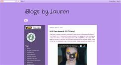 Desktop Screenshot of blogs-by-lauren.blogspot.com