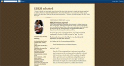 Desktop Screenshot of kbrmrebutted.blogspot.com