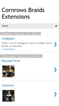 Mobile Screenshot of cornrowsbraidsextensions.blogspot.com