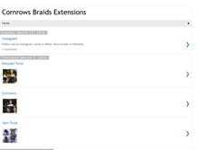 Tablet Screenshot of cornrowsbraidsextensions.blogspot.com