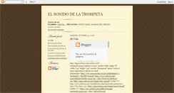 Desktop Screenshot of eltrompetero.blogspot.com