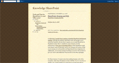 Desktop Screenshot of knowledgesp.blogspot.com