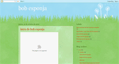 Desktop Screenshot of bobesponja-todo.blogspot.com