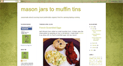 Desktop Screenshot of masonjarstomuffintins.blogspot.com