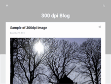 Tablet Screenshot of 300dpiblog.blogspot.com