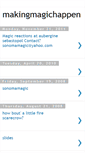 Mobile Screenshot of makingmagichappen.blogspot.com