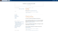 Desktop Screenshot of gschueler.blogspot.com