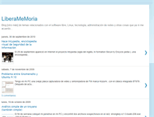 Tablet Screenshot of liberamemoria.blogspot.com