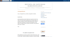 Desktop Screenshot of estudiosramonedianos.blogspot.com
