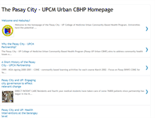 Tablet Screenshot of pasay-up-urban-cbhp.blogspot.com