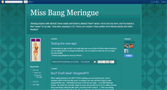 Desktop Screenshot of missbangmeringue.blogspot.com