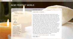 Desktop Screenshot of in-myperfectworld.blogspot.com