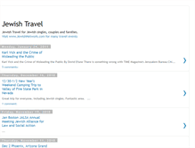 Tablet Screenshot of jewishtravel.blogspot.com