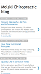 Mobile Screenshot of molskichiropractic.blogspot.com