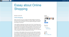 Desktop Screenshot of essay-online-shopping.blogspot.com