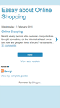 Mobile Screenshot of essay-online-shopping.blogspot.com