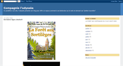 Desktop Screenshot of compagnie-odyssee.blogspot.com