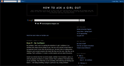 Desktop Screenshot of howtoaskagirlout.blogspot.com