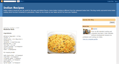 Desktop Screenshot of indianrecipeslink.blogspot.com