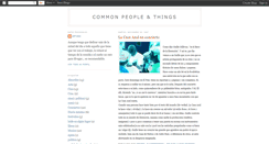 Desktop Screenshot of commonpeopleandthings.blogspot.com