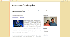 Desktop Screenshot of bhaarthi.blogspot.com