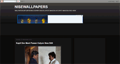 Desktop Screenshot of nisewallpapers.blogspot.com