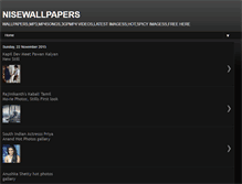 Tablet Screenshot of nisewallpapers.blogspot.com