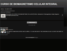 Tablet Screenshot of chilifebiomagnetismo.blogspot.com