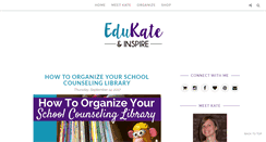 Desktop Screenshot of edukateandinspire.blogspot.com