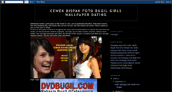 Desktop Screenshot of cewek-bispak-bugil.blogspot.com