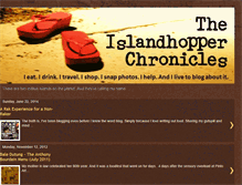 Tablet Screenshot of islandhopperchronicles.blogspot.com