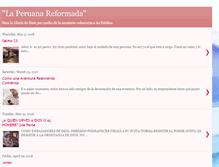 Tablet Screenshot of laperuanareformada.blogspot.com