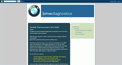 Desktop Screenshot of bmwdiagnostics.blogspot.com