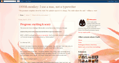 Desktop Screenshot of 1000thmonkey.blogspot.com