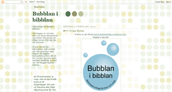 Desktop Screenshot of bubblanibibblan.blogspot.com