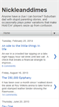 Mobile Screenshot of nickleanddimes.blogspot.com