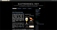 Desktop Screenshot of gastronomiahoy.blogspot.com