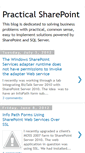 Mobile Screenshot of practicalsharepoint.blogspot.com