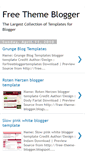Mobile Screenshot of free-theme-blogger.blogspot.com