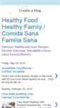 Mobile Screenshot of comidasanafamiliasana.blogspot.com