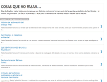 Tablet Screenshot of cosas-que-no-pasan.blogspot.com