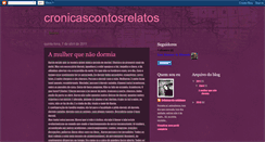 Desktop Screenshot of cronicascontosrelatos.blogspot.com