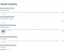 Tablet Screenshot of 1st-worldscelebrity.blogspot.com