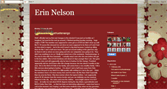 Desktop Screenshot of erin-nelson.blogspot.com