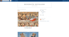 Desktop Screenshot of benedictedevillers.blogspot.com