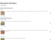 Tablet Screenshot of benedictedevillers.blogspot.com